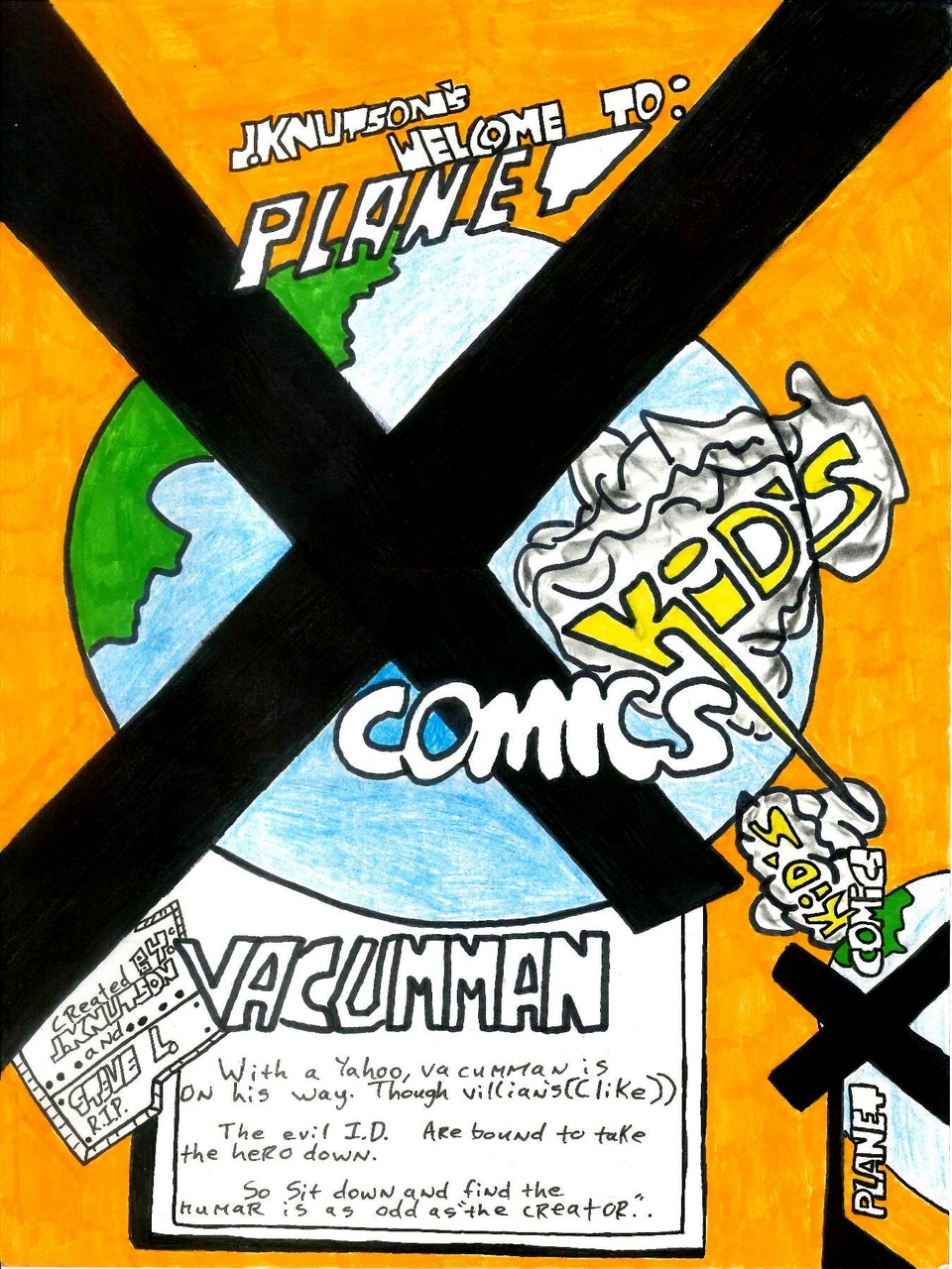 Vacumman welcome page