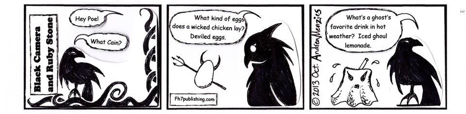  Devil Eggs Comic 11 Black Camera and Ruby Stone