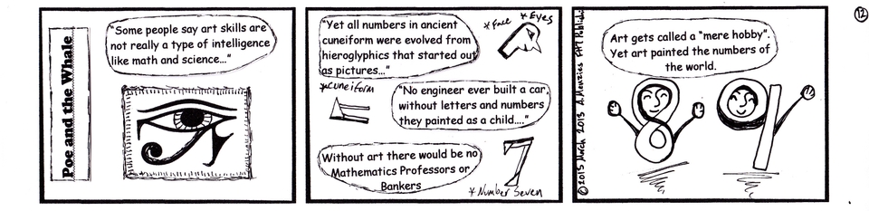 Art Painted the Numbers Comic 12