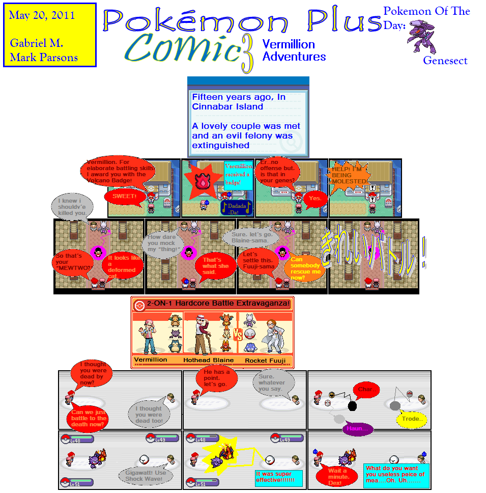 Pokemon Plus 3: Vermillion Adventures