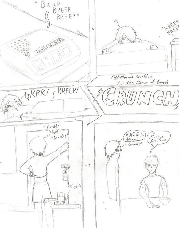 page one - I hate allarms...