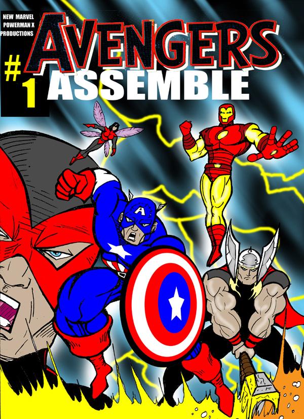 Avengers Assemble Cover 1