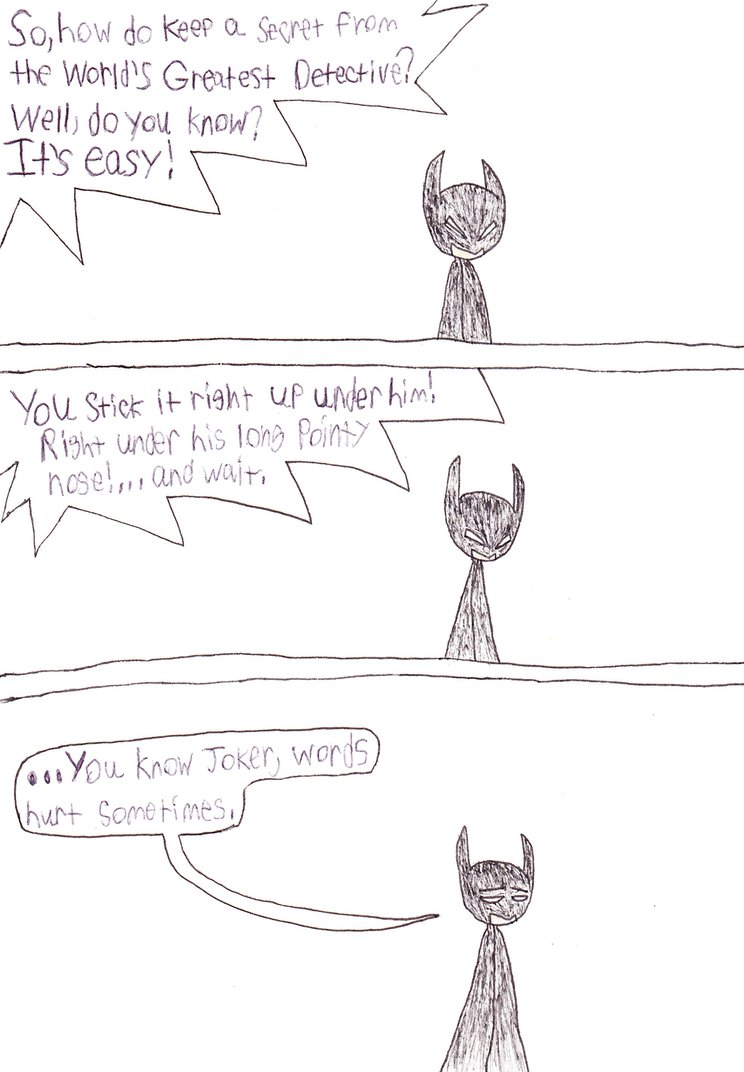 Batman Arkham Funnies #1: Joker Is A Meanie