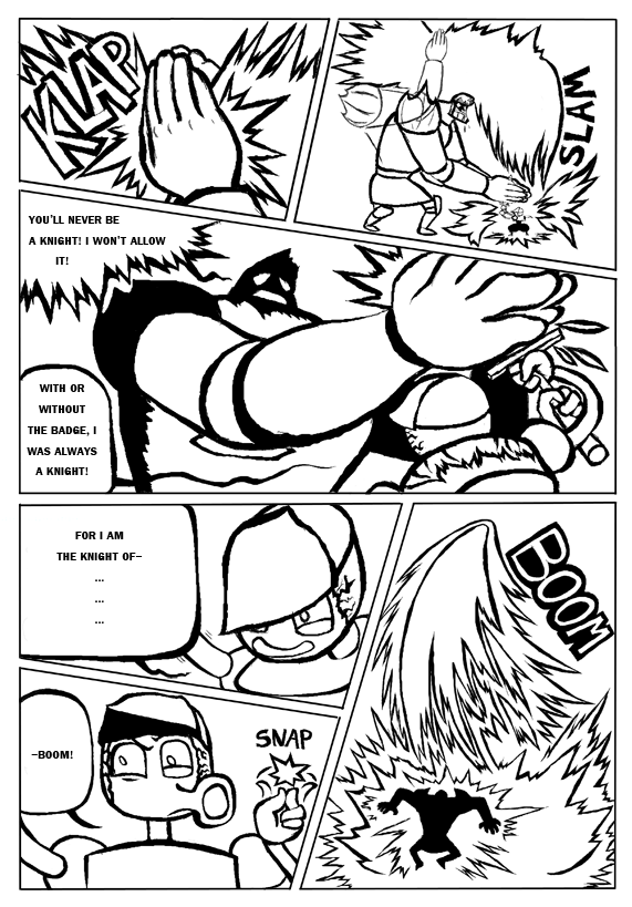 Ultranimal page 029 Gofero: Knight of Boom!