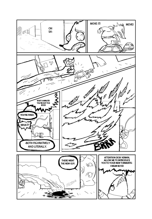 Ultranimu Act 2 page 03 Work place mayhem