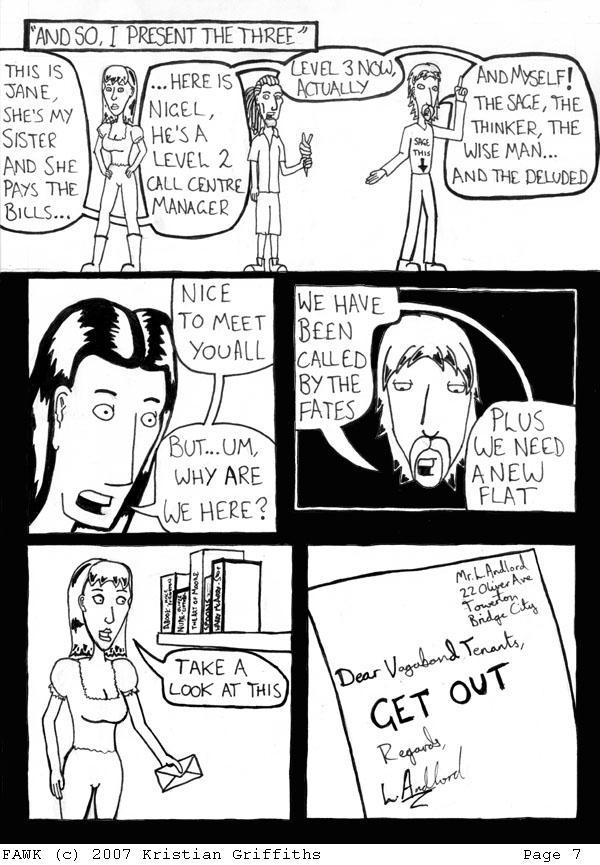 007 - Back at the Flat, the Story Unfolds