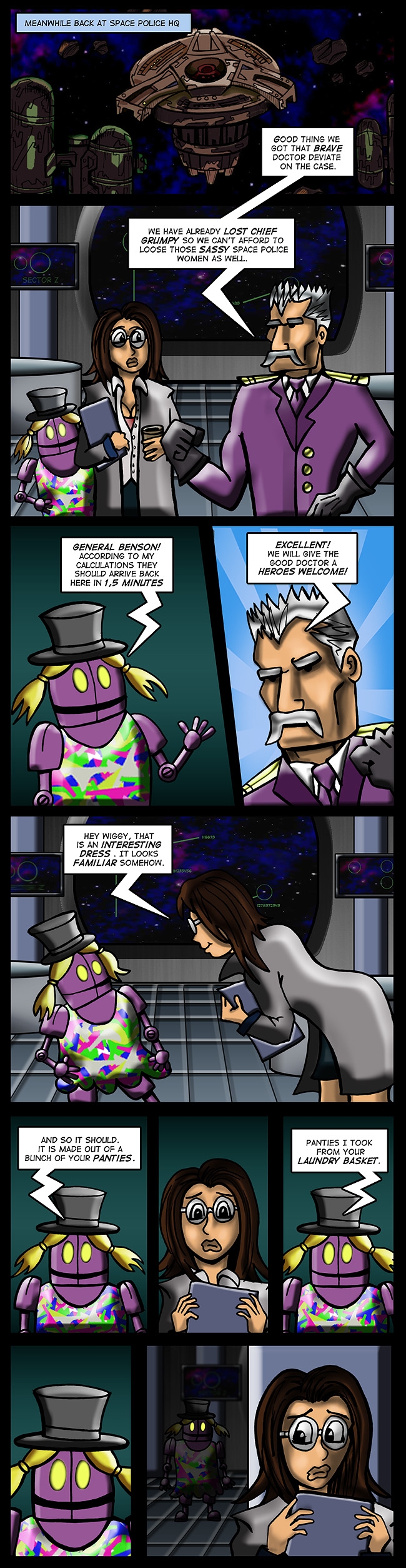 136 - A dress for wiggy