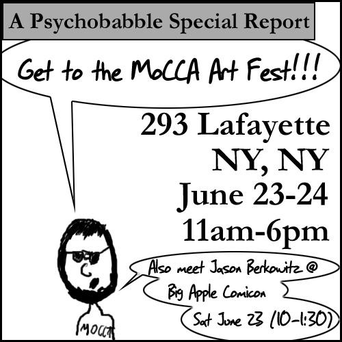 Shameless MoCCA Artfest Plug!