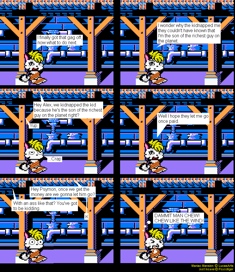 Put those sharp teeth to use.