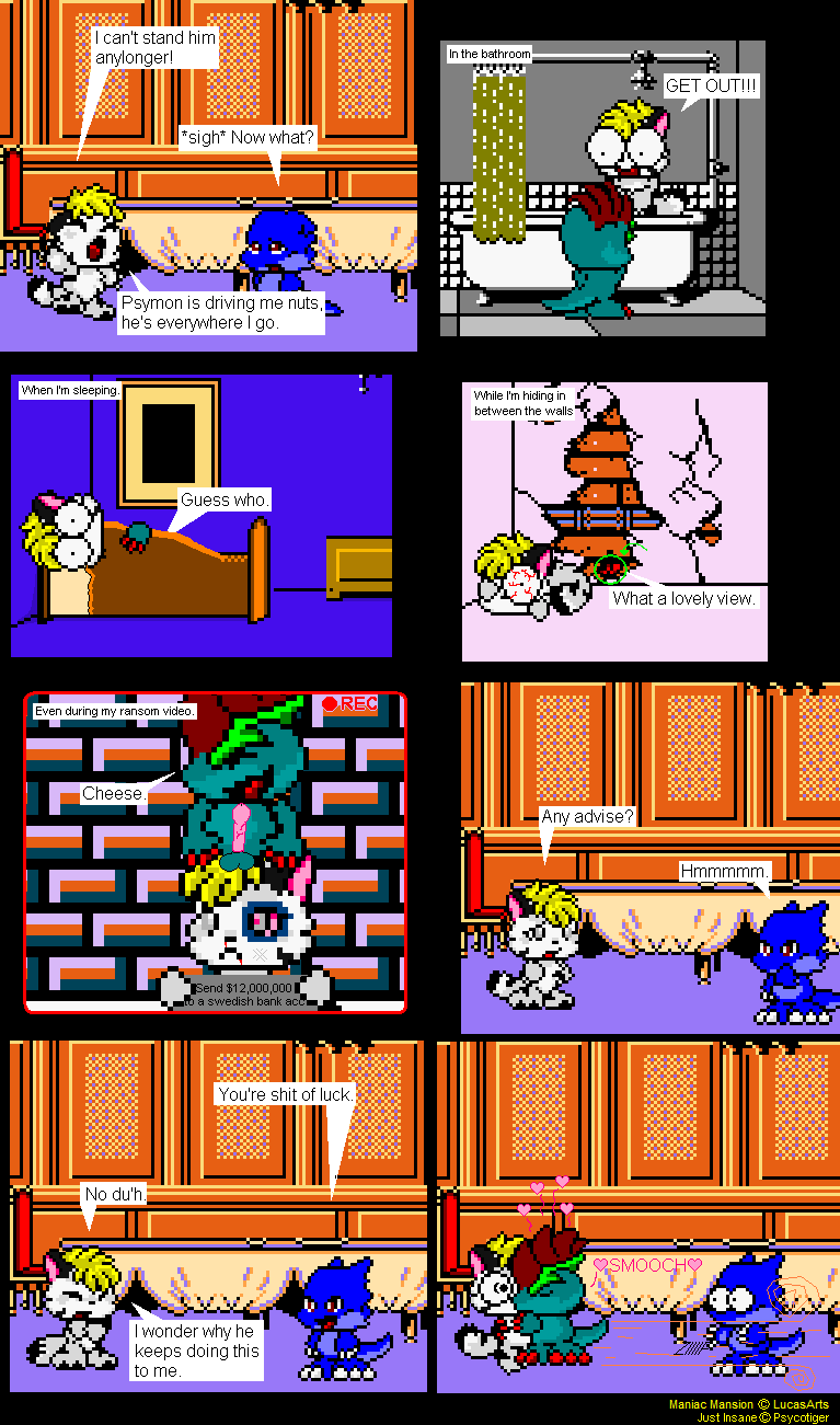 Instead of drawing little hearts in his notebook...