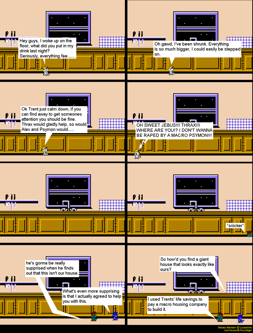 It's a large world after all.