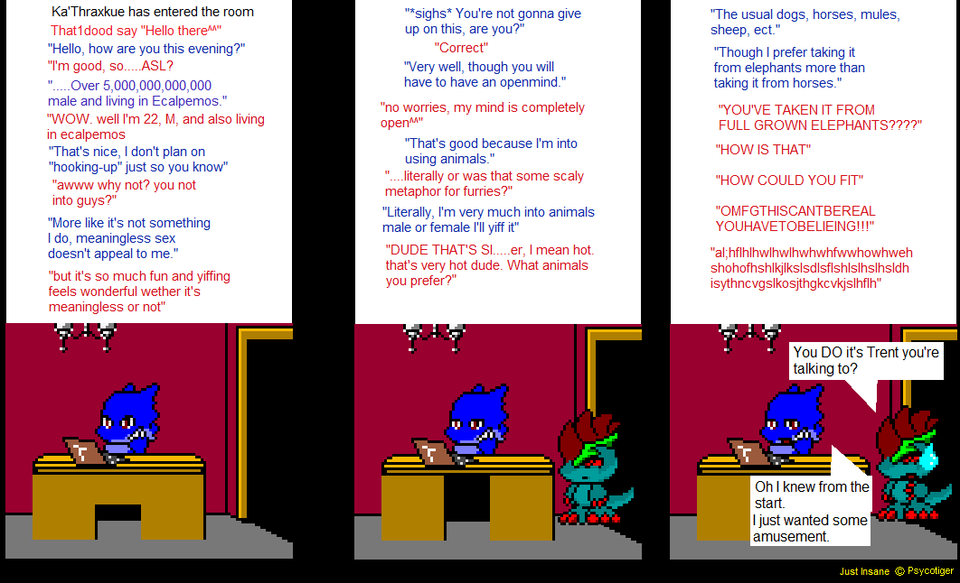 Welcome to the TMI Chatroom