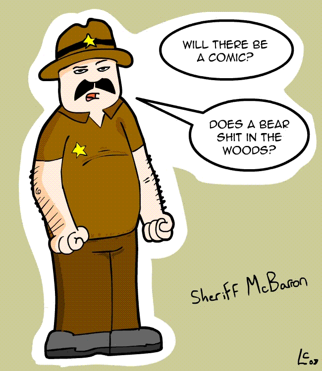 SHERIFF McBARRON!