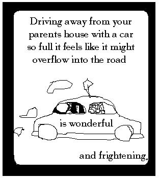Driving Off Into the Sunset