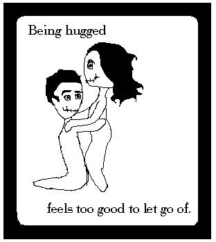 Being Hugged