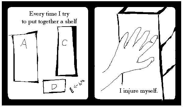 Shelves Don't Like Me