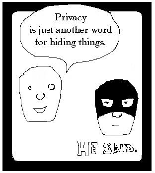 Hiding Things