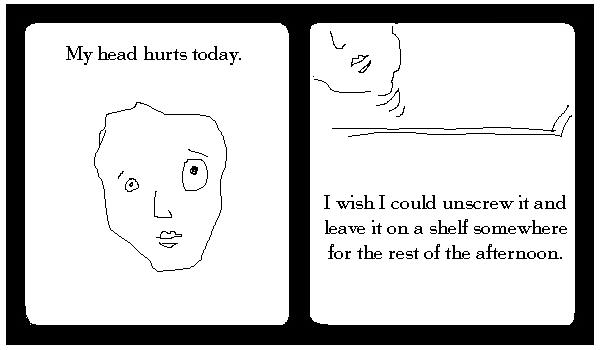 Head on a Shelf