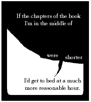 Good Books Give me Insomnia