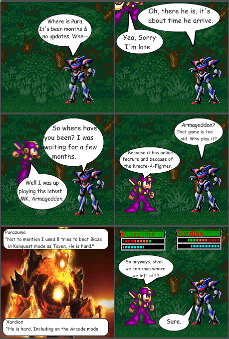 Strip #16: The times of Mortal Kombat