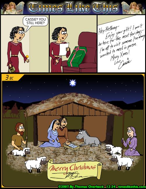 O Come Let Us (Go Back A Couple Millennia And) Adore Him