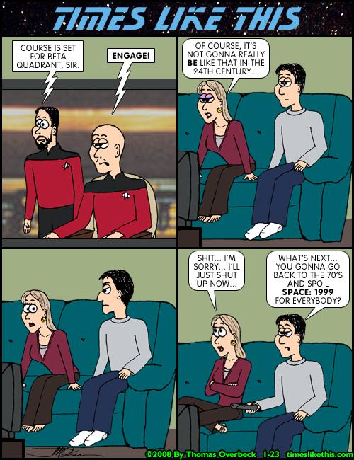 Circling Uranus Looking For Klingons