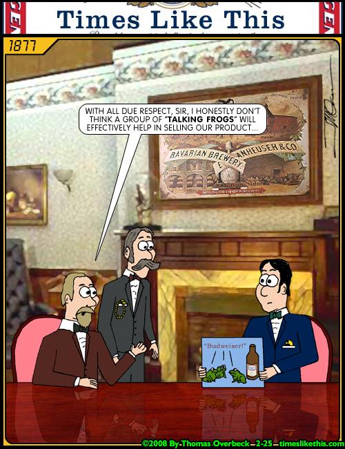 Today We Salute You, Mr. Time-Traveling Advertising Agent