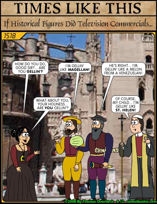 If Historical Figures Did TV Commercials (2)