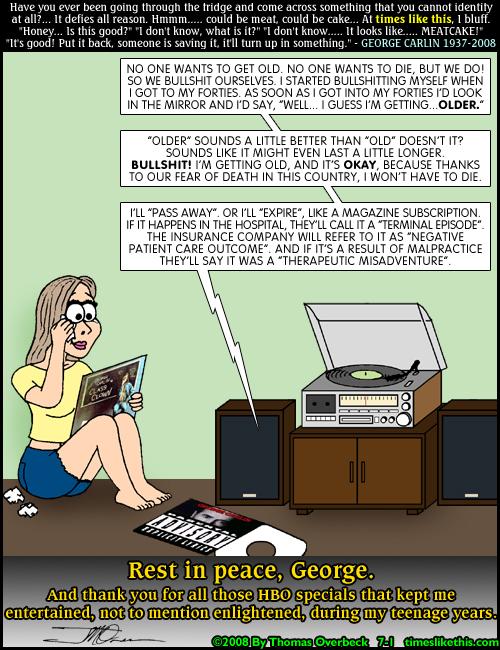 May You Be Too Busy In The Afterlife To Be Smiling Down On Us