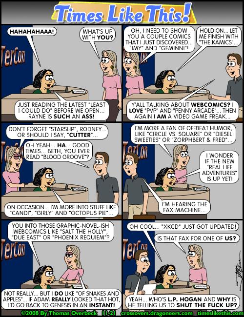 17 Lines About 20 Webcomics