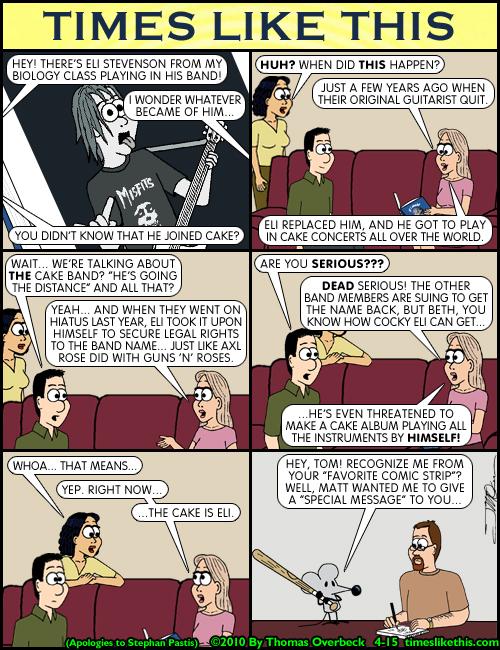 He's Going The Distance (For An Awful Pun)