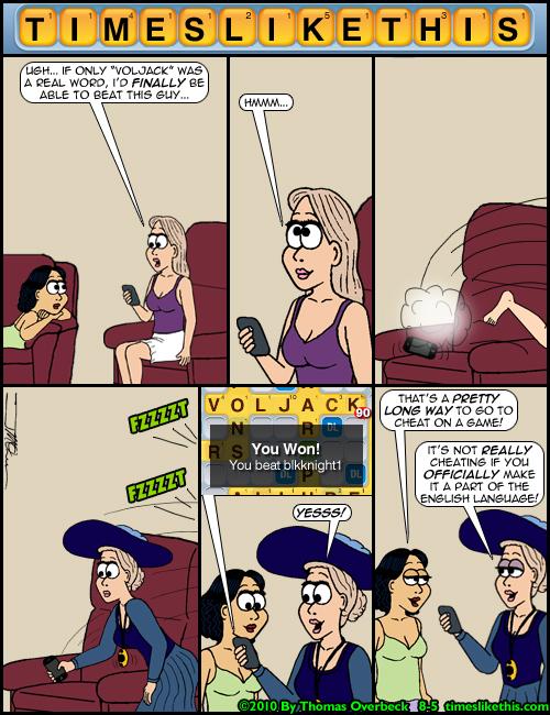 Words With Friends In High Places