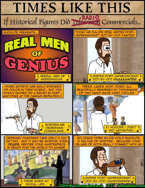 If Historical Figures Did TV Commercials (7)