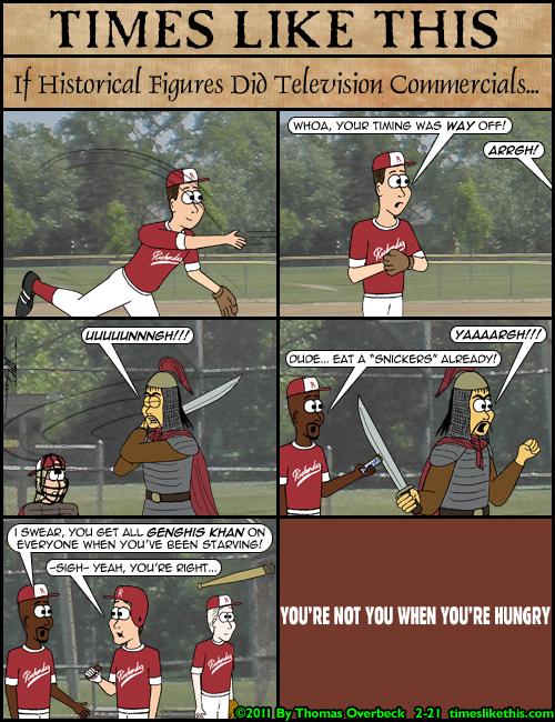 If Historical Figures Did TV Commercials (8)