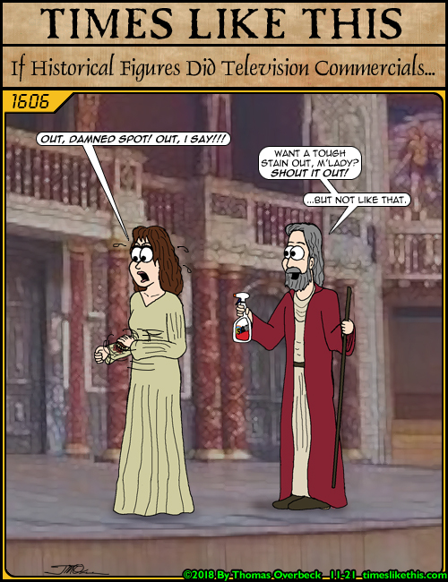 If Historical Figures Did Television Commercials #17 