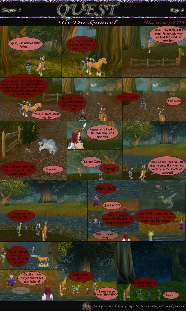 Chapter 1: Page 8 - To Duskwood