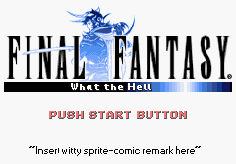 Title Screen-PRESS START!