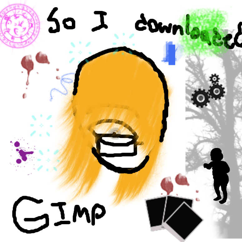 So I downloaded GIMP