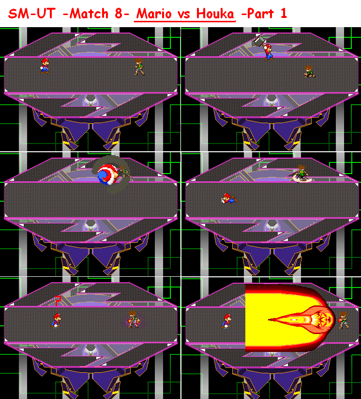 Match 8- Part 1- Mario vs Houka