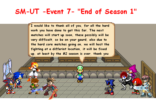 Event 7- End Of Season 1