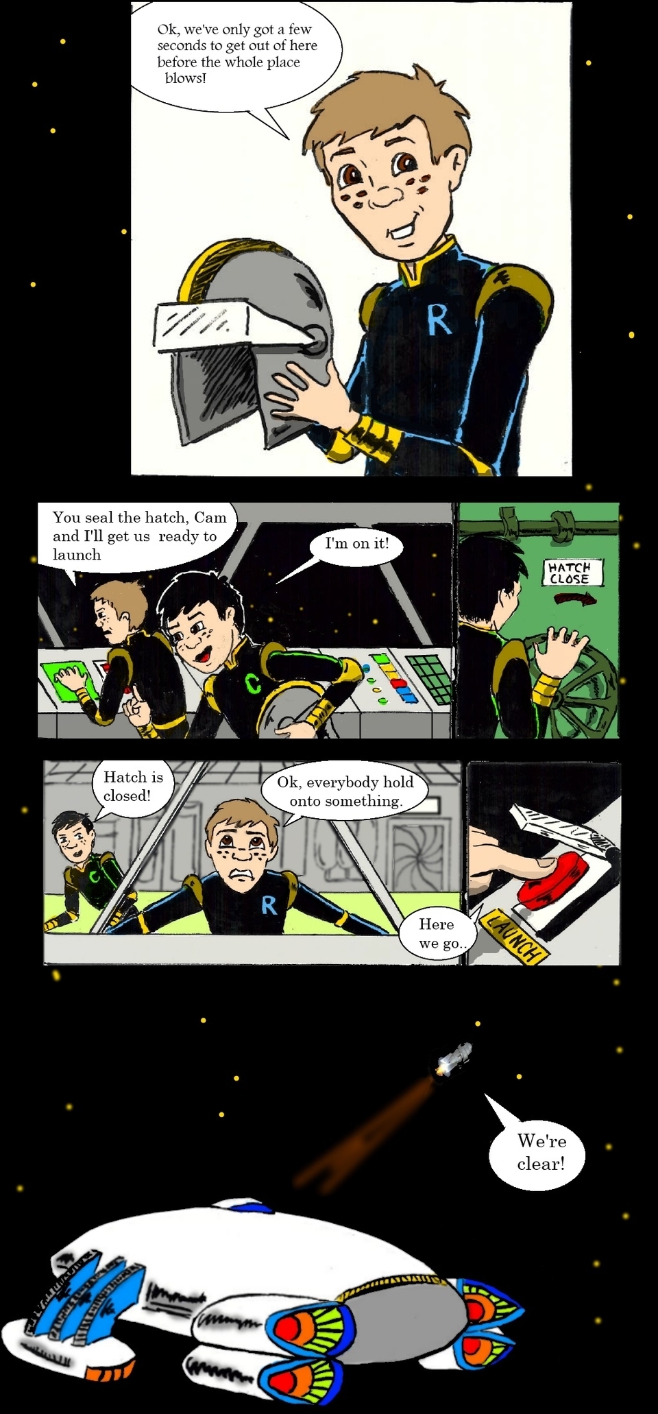 Galactic Space Defenders of Destiny-Page 8