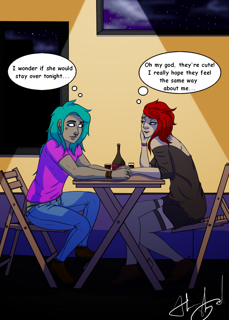 Mini-Comic: First date