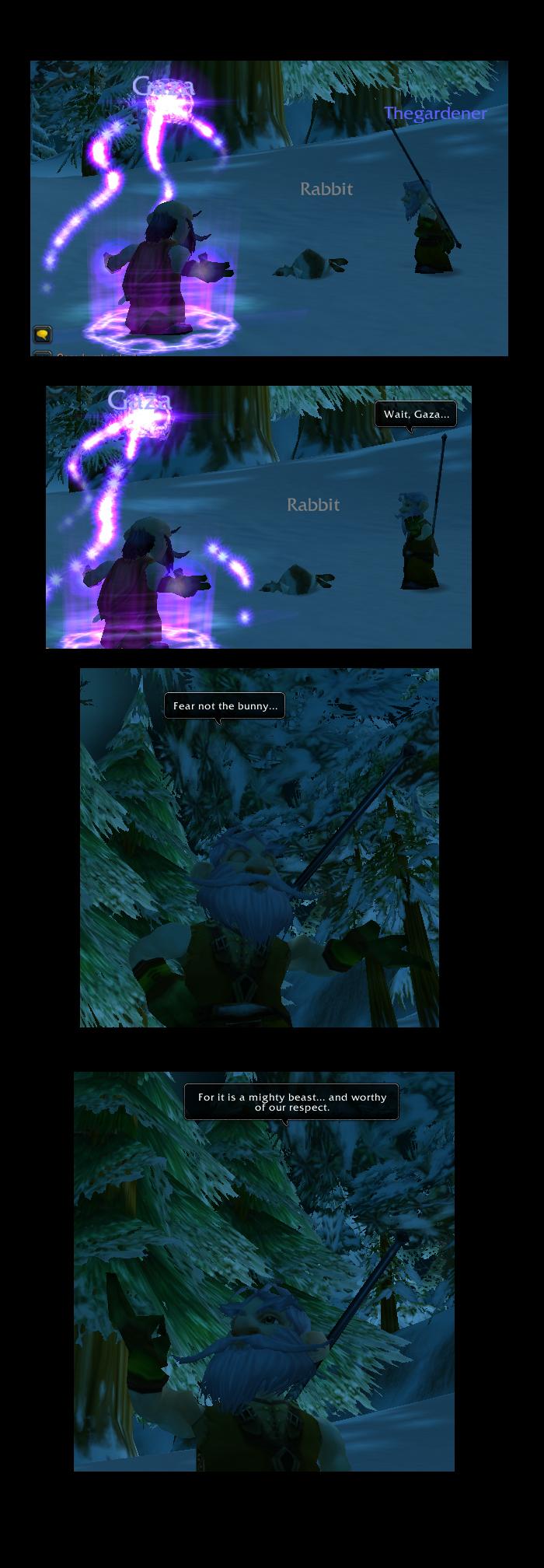 Fear not the bunny...