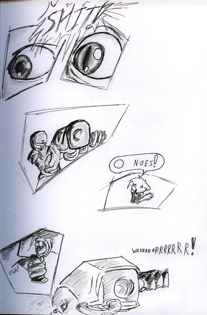 DOOM UPON THEE WHO STANDS IN FRONT OF LASERS!