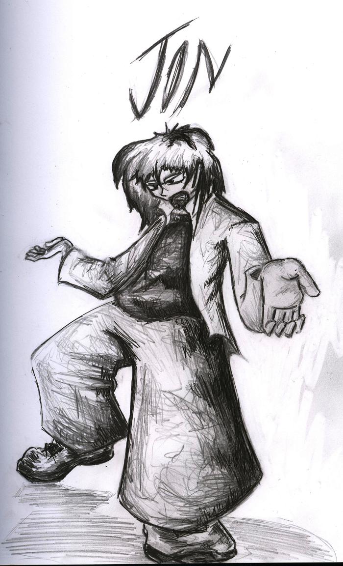 Another character drawing. I'm stalling for time here.