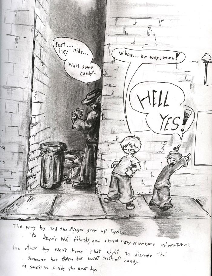 Comic Remix: A stranger's advice