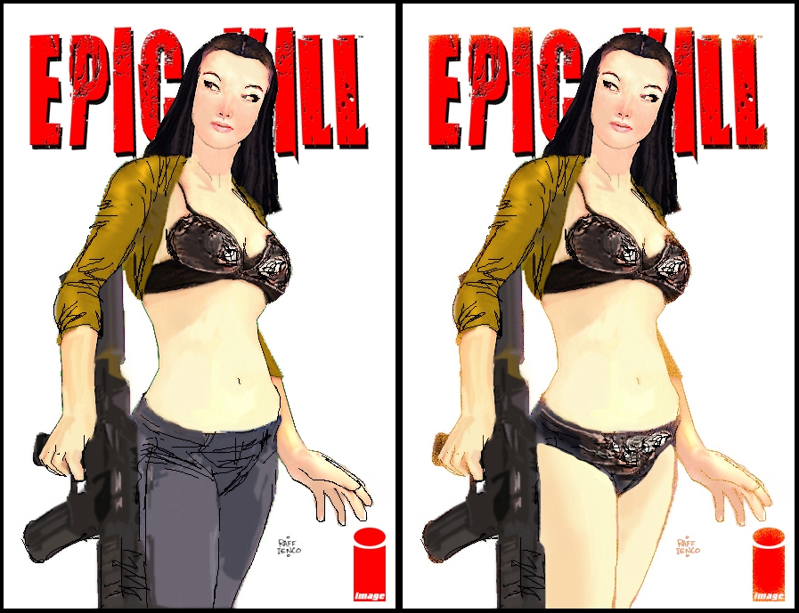 Epic Kill sexy bra cover