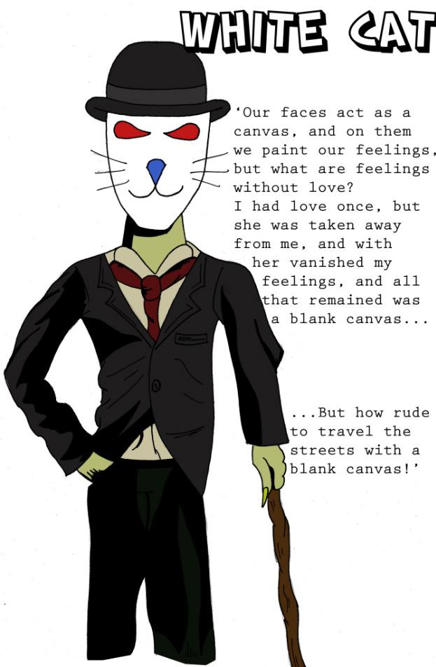 White Cat (character design) 