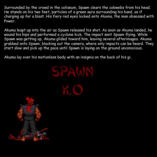 Akuma Vs Spawn - Conclusion