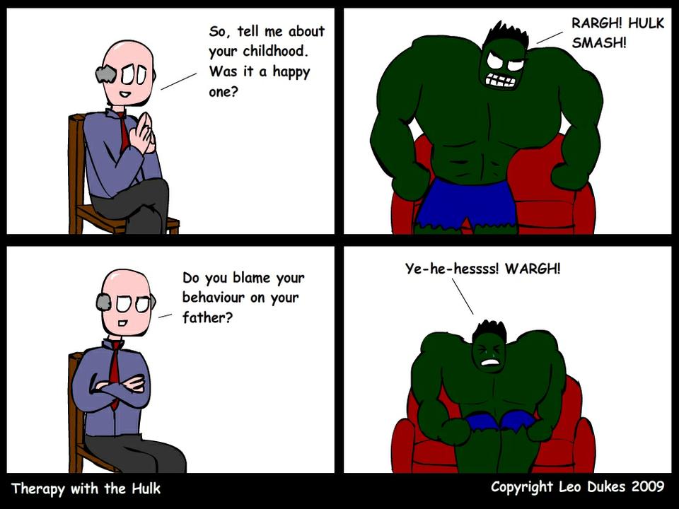 Therapy with the Hulk